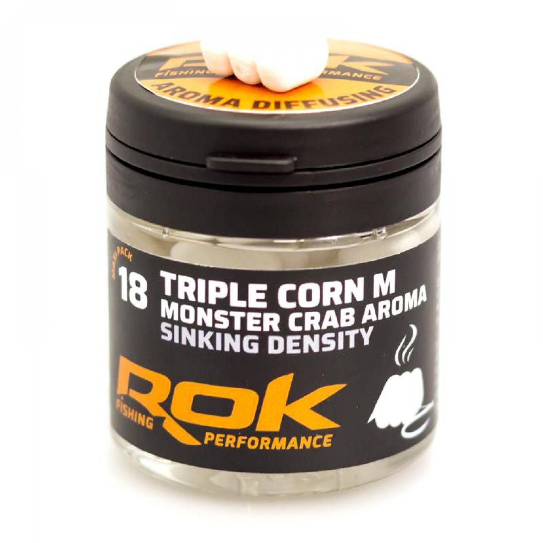 Attractant triple Rock aromatisé au maïs Sinking Density Medium