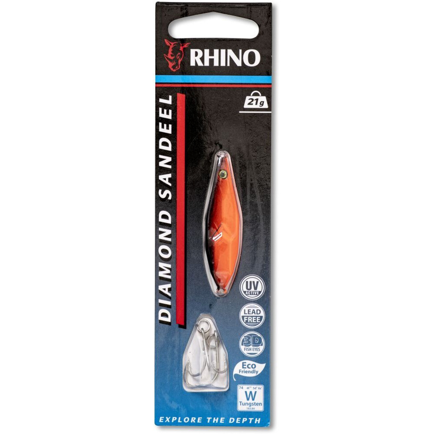 Leurre Rhino Diamond Sandeel – 21g