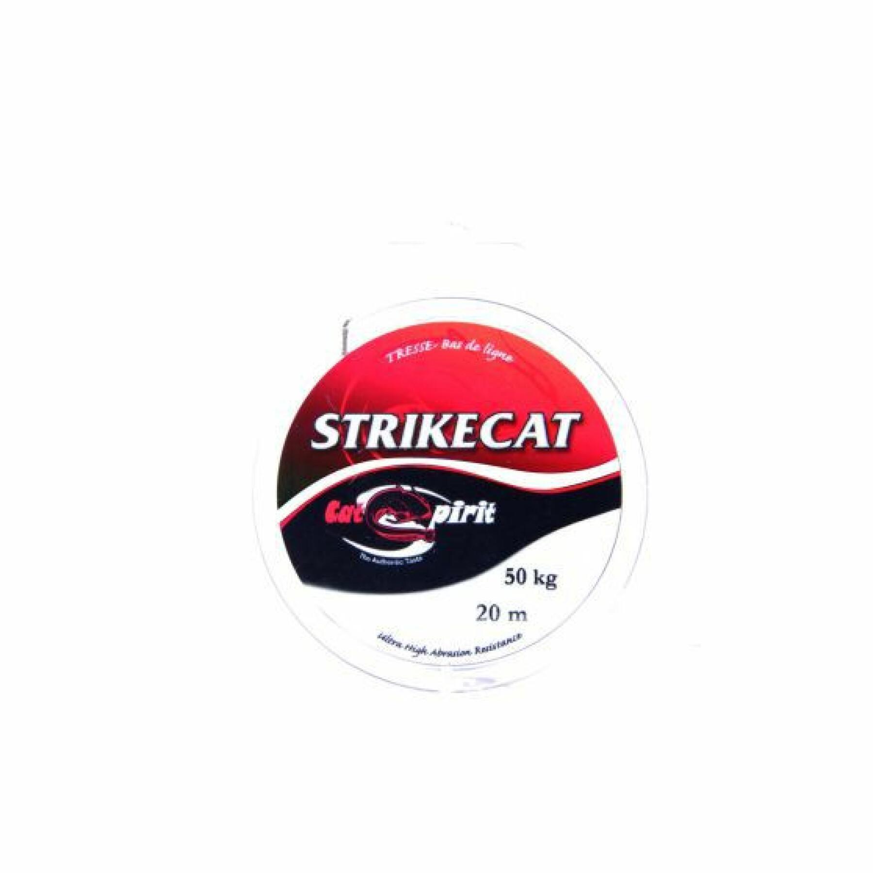 Tresse à bas de ligne Cat Spirit Strike 20 m/0,75 mm