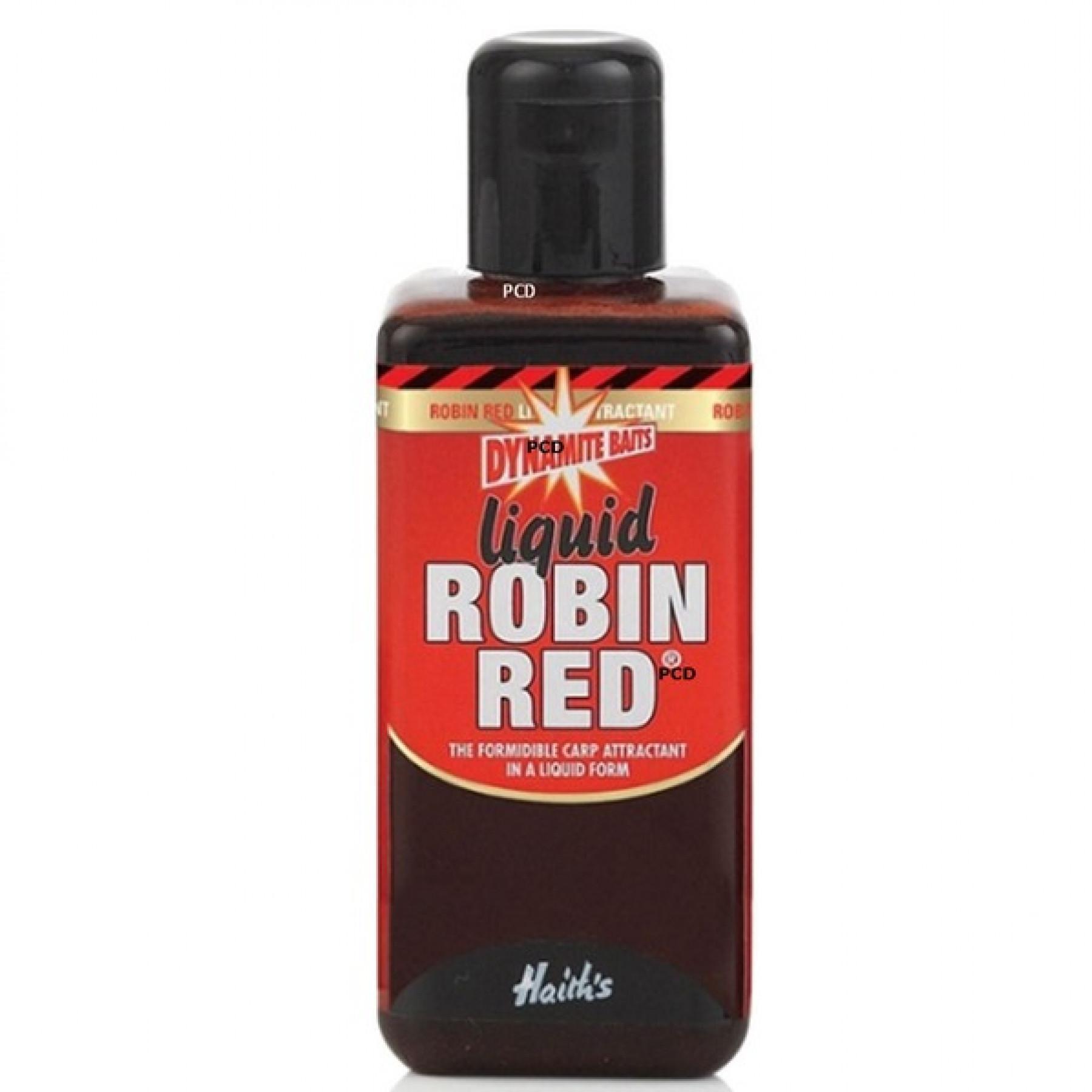 Liquide attractant Dynamite Baits Robin red 500ml