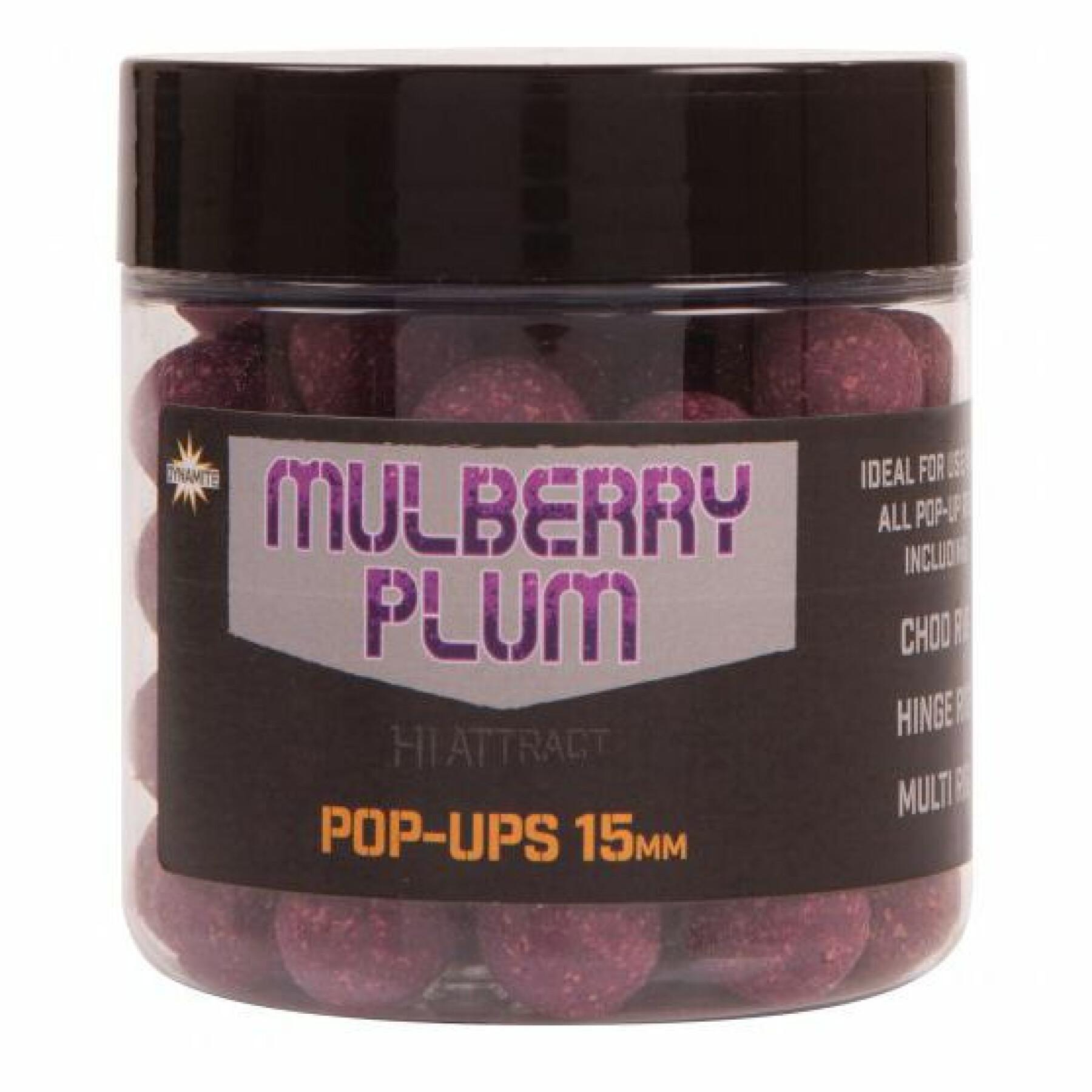 Bouillettes Pop-ups Dynamite Baits Mulberry plum