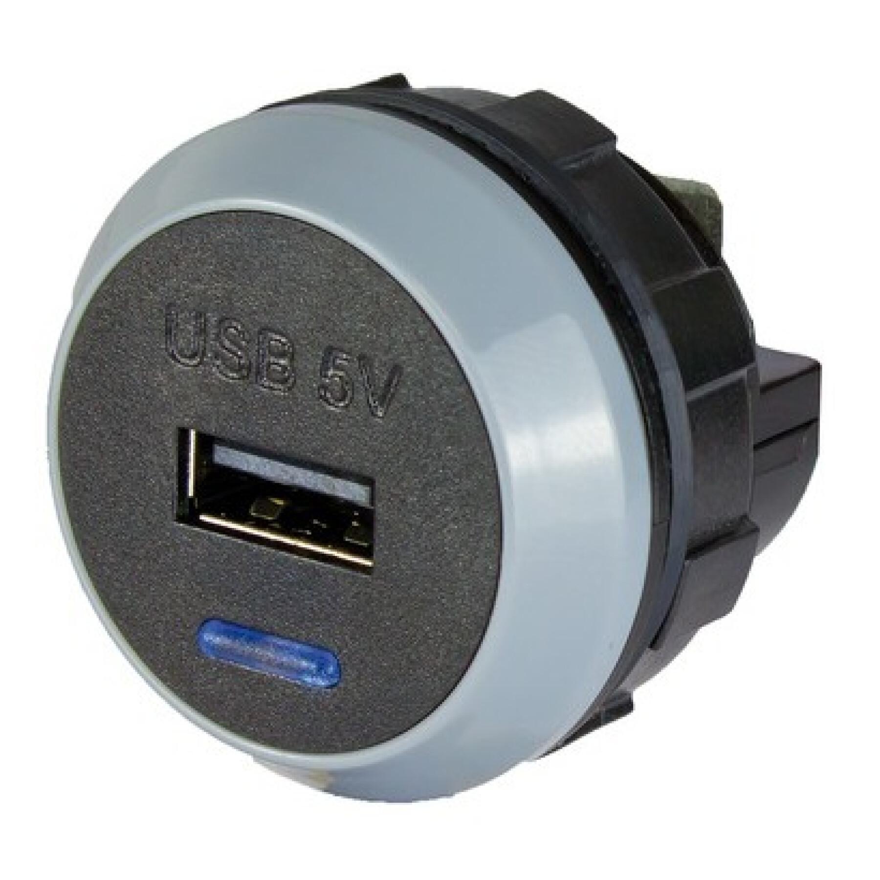 Chargeur USB simple sortie 2.1A Alfatronix