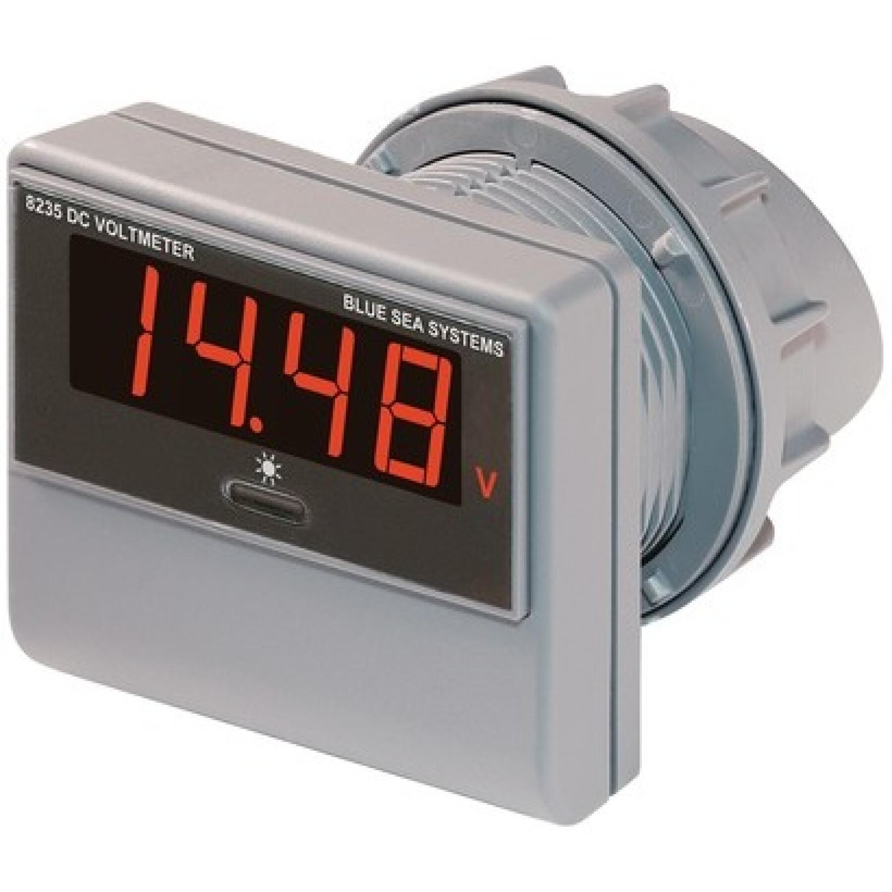 Voltmètre analogique Blue Sea 4" 18-32Vcc
