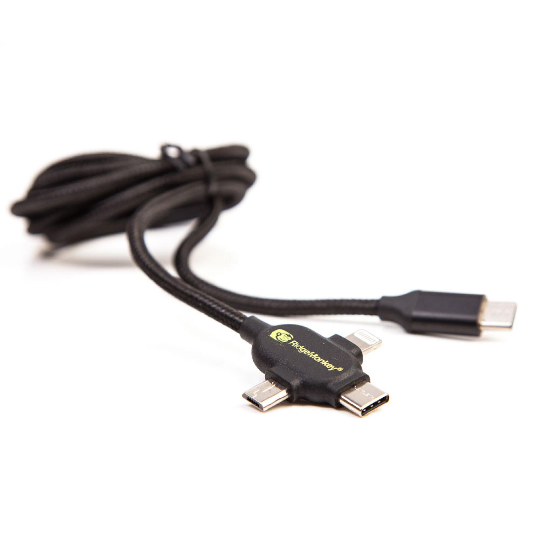 Câble Ridge Monkey Vault USB-C to Multi Out Cable