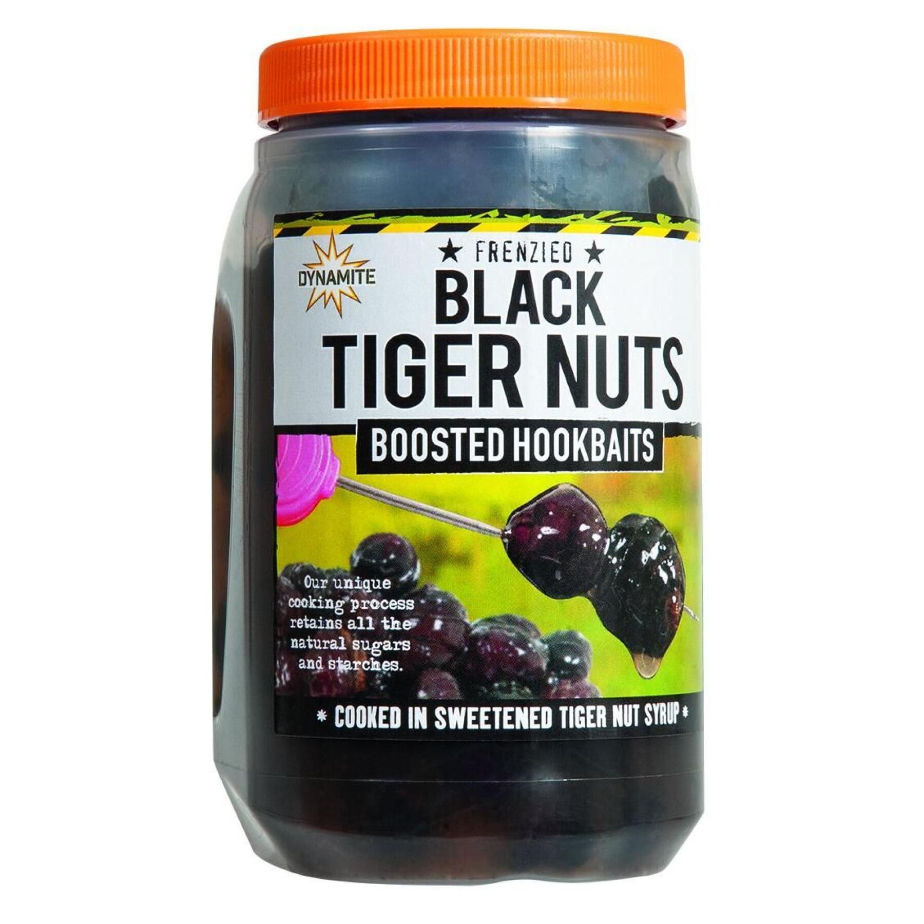 Graines Dynamite Baits Boosted Hookbaits Tiger Nuts Black – 500ml