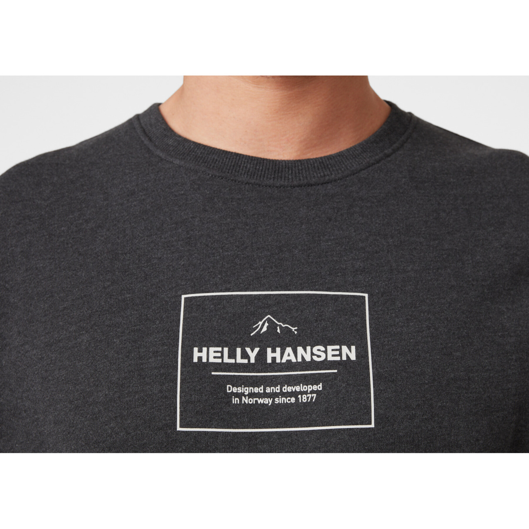 Sweatshirt à capuche en coton Helly Hansen f2f organic