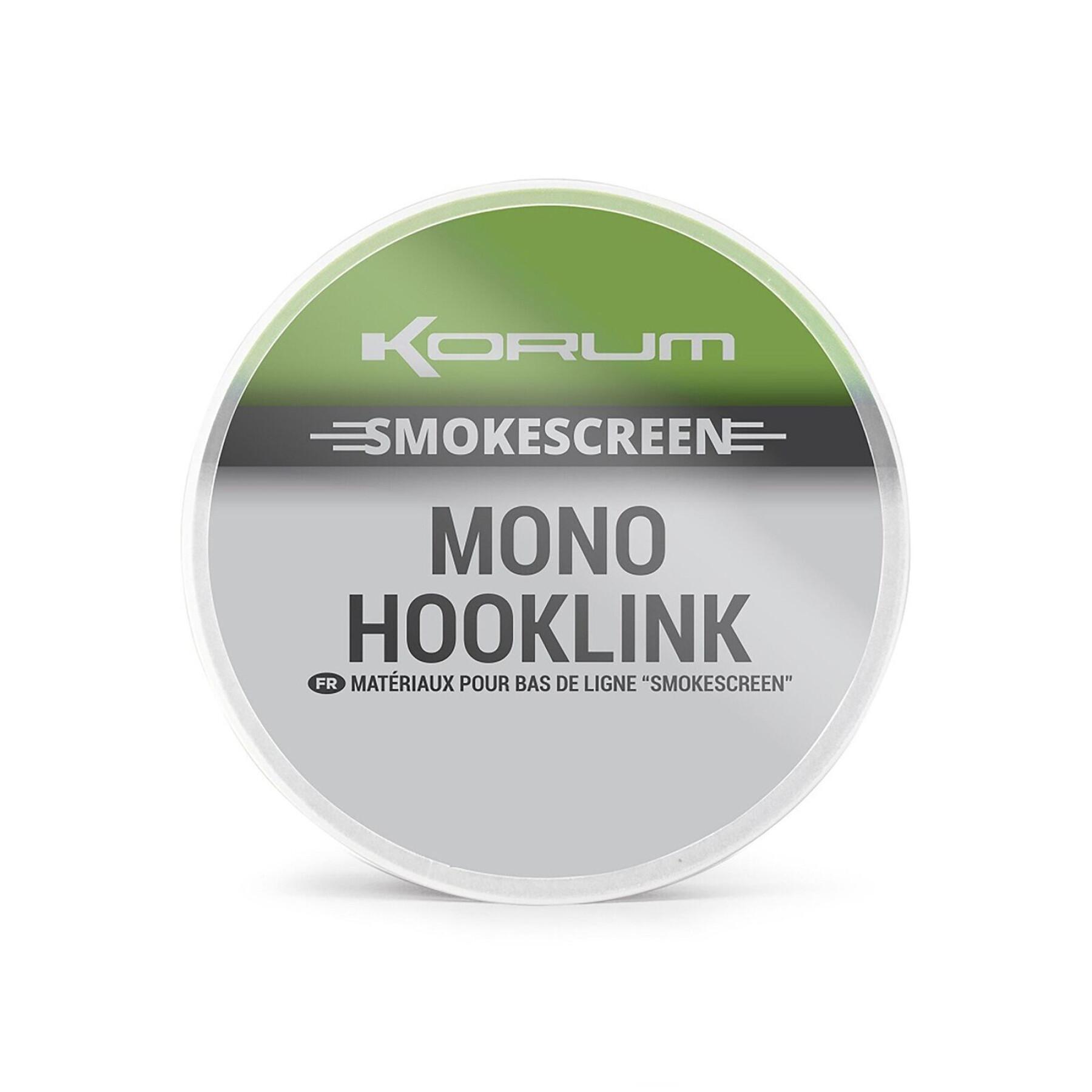 Bas de ligne coup Korum Smokescreen Mono Hooklink