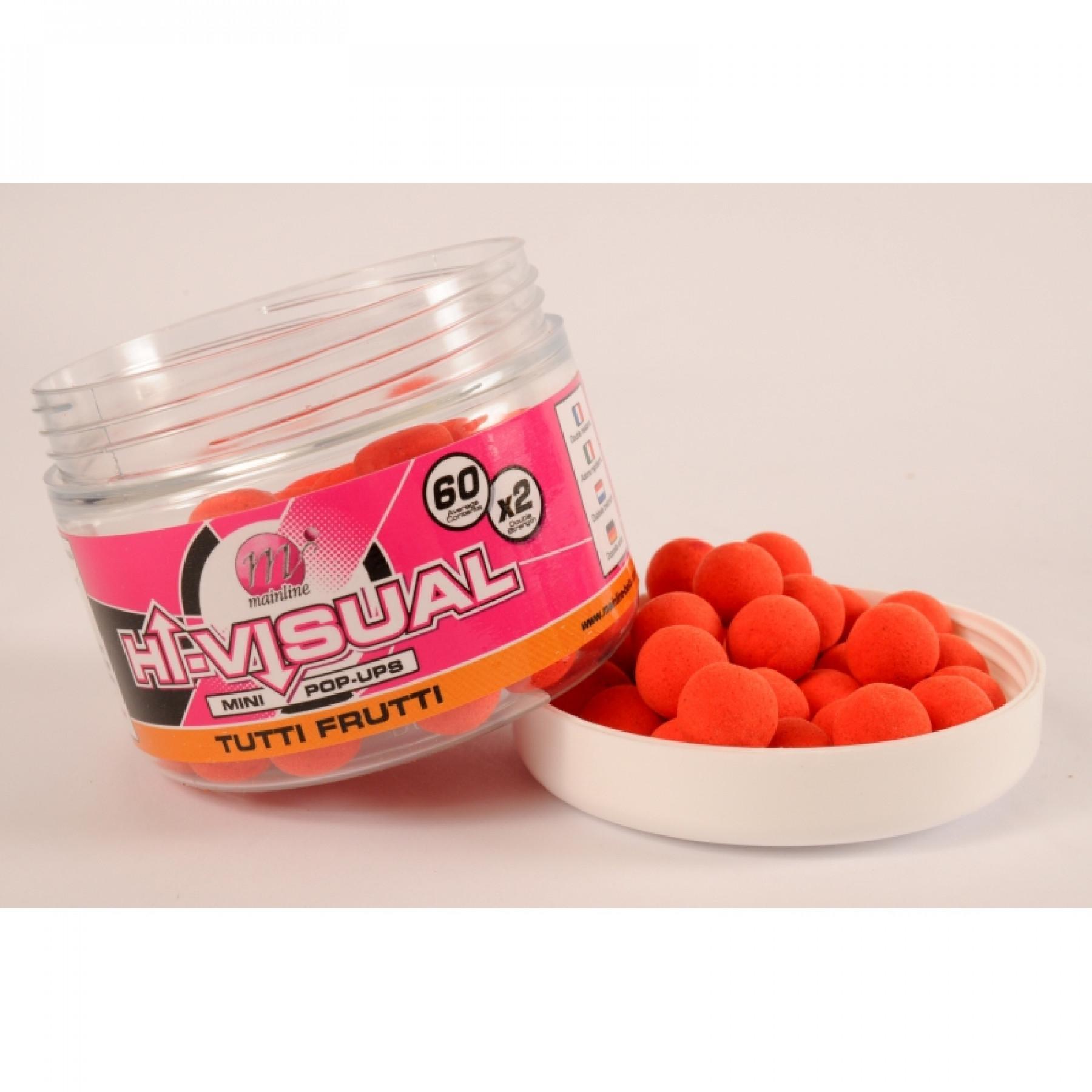Bouillettes Mainline High Visual Mini Pop-ups Tutti Frutti 150 ml