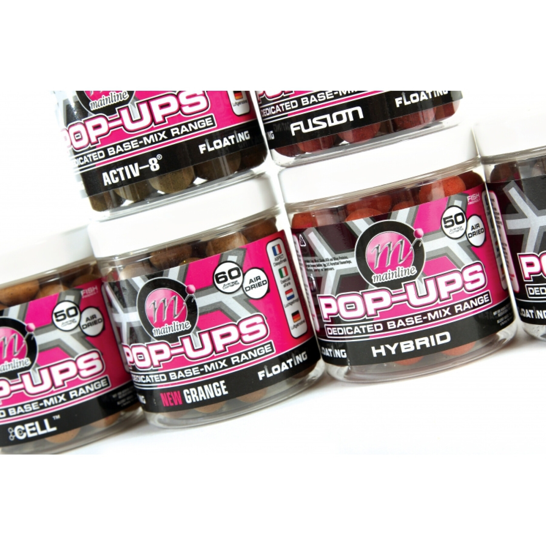 Bouillettes Mainline Rose Pop-ups Cell 250 ml