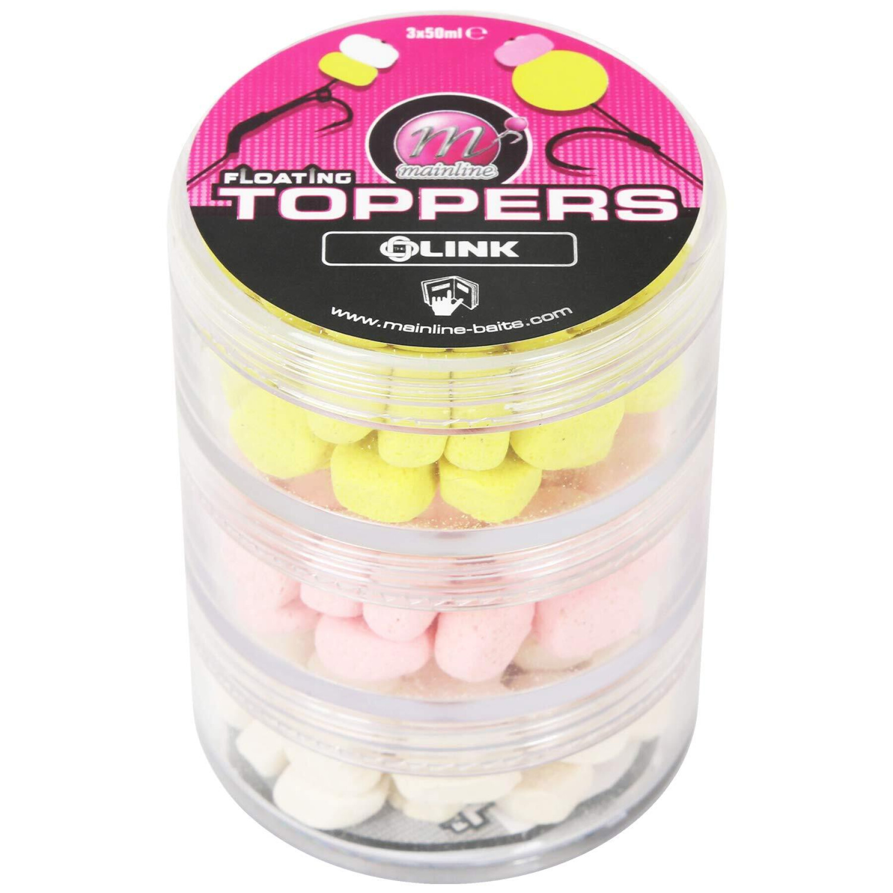 Bouillettes Mainline The Link Toppers 50 ml