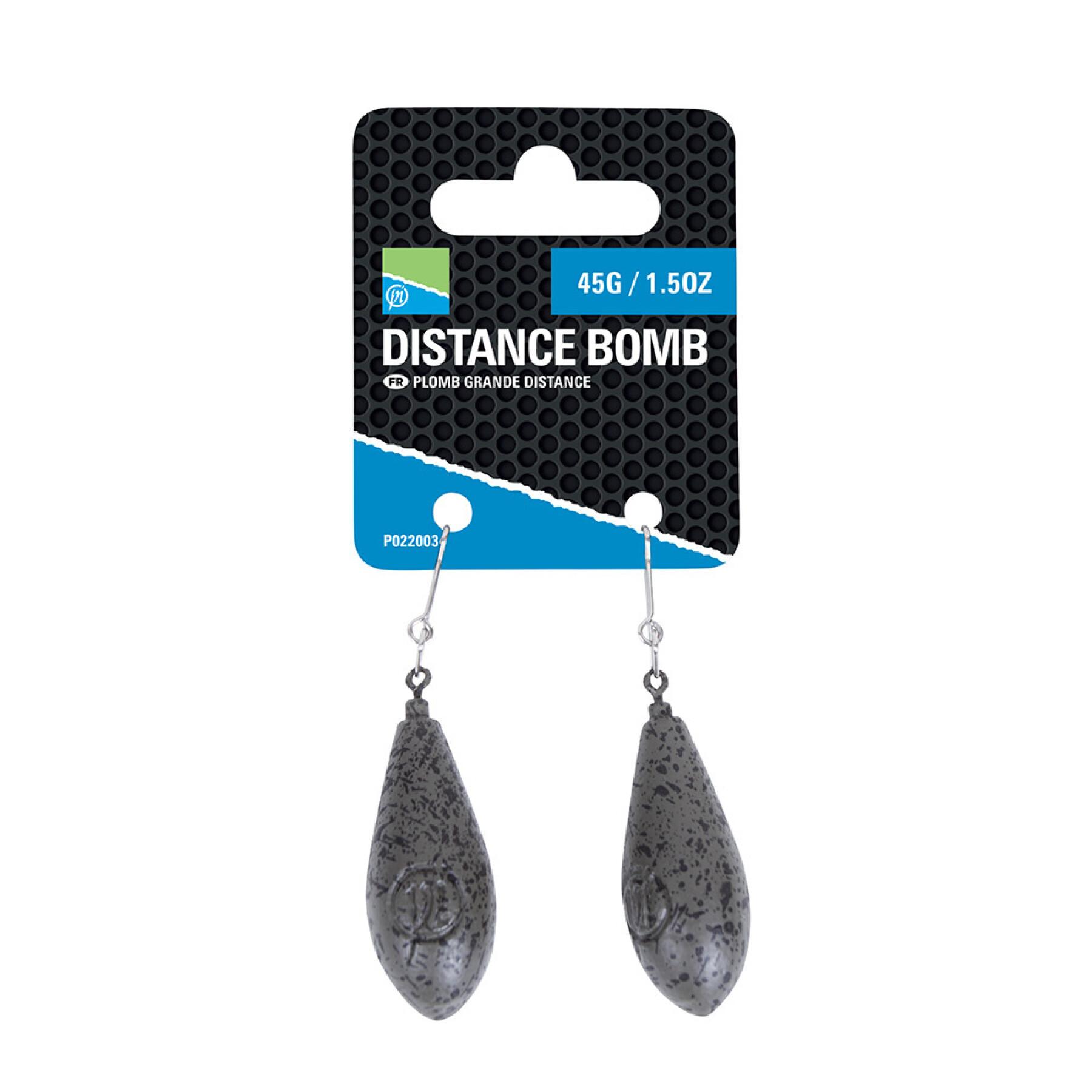 Plomb Preston distance bomb 30g 2x5
