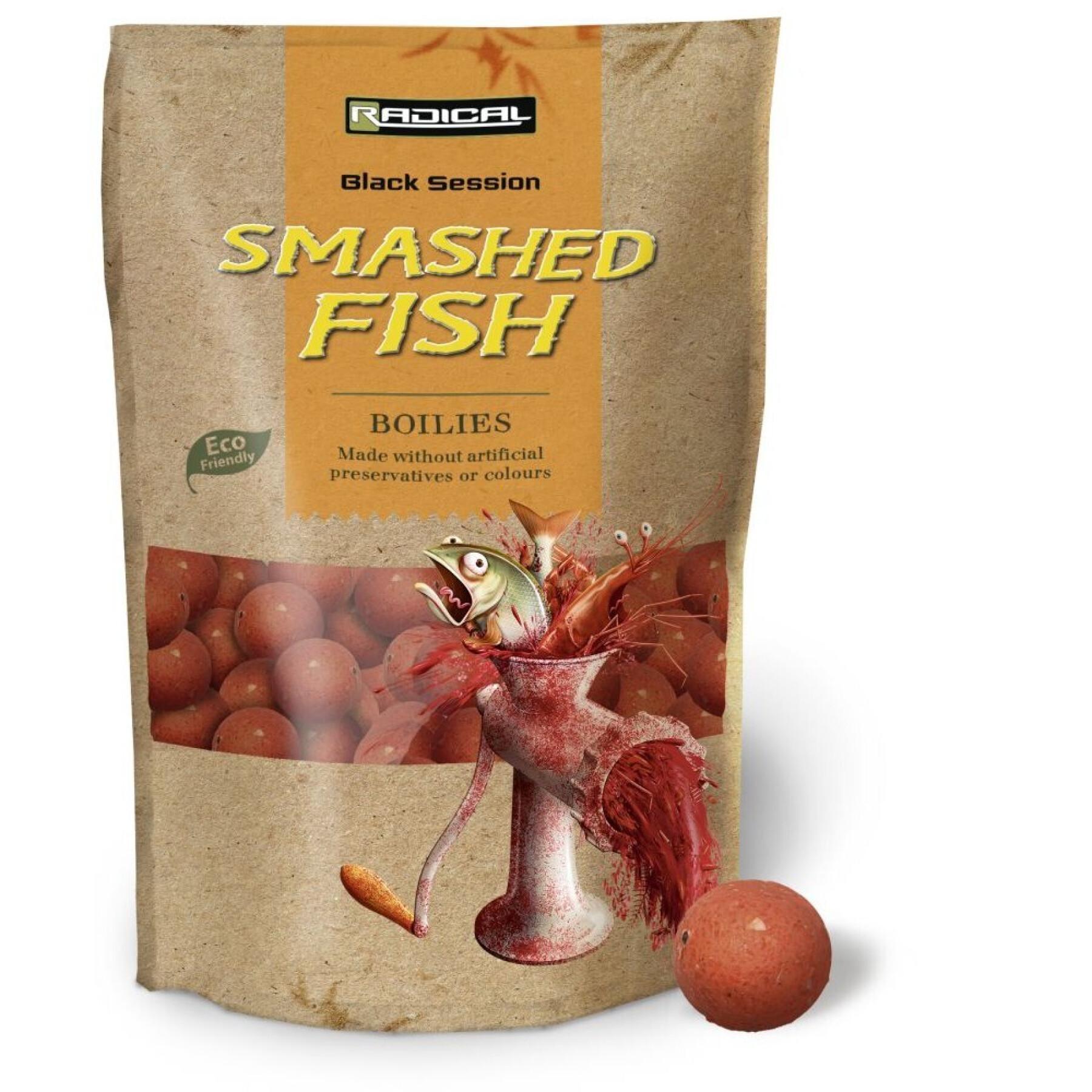 Bouillettes Radical Smashed Fish Boilie – 1kg