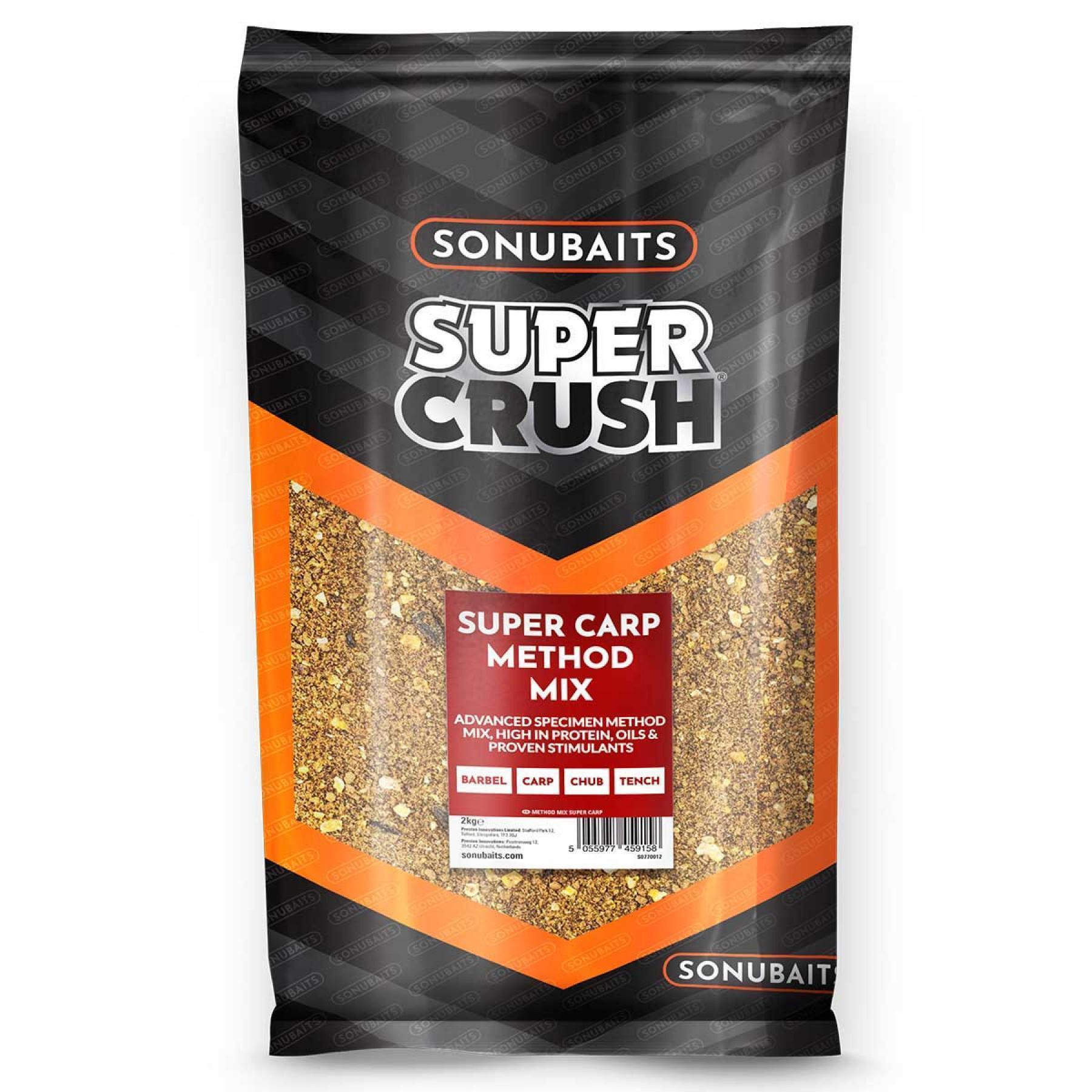Mix de nutriments Sonubaits Super Carp Method 2kg
