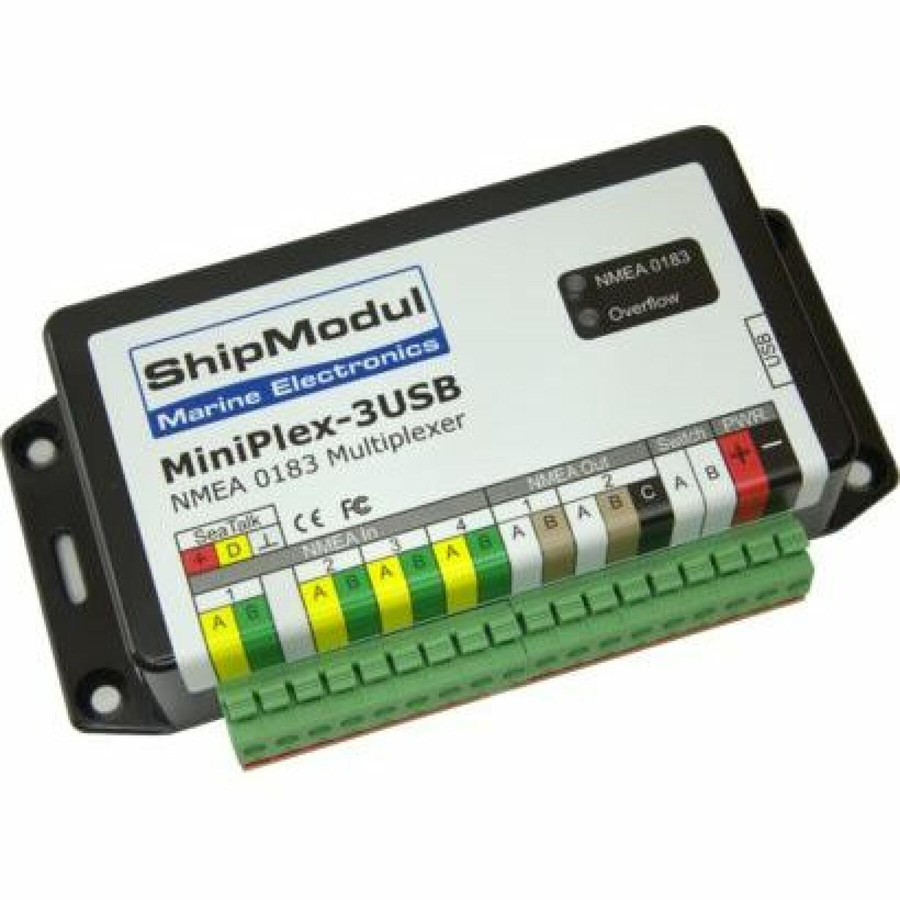 Multiplexeur version USB ShipModul Miniplex-3USB