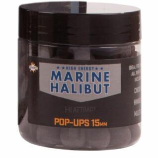 Bouillettes flottantes Dynamite Baits pop-ups marine halibut 15 mm