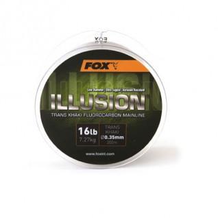 Fil fluorocarbure Fox Illusion 19lb/0.39mm