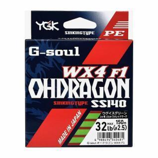 Tresse 4 brins YGK G-Soul Oh Dragon 150m