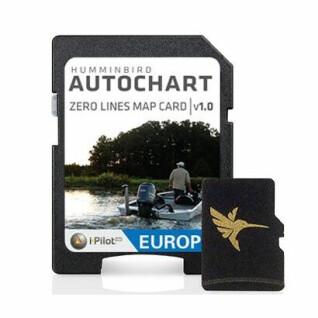 Logiciel avec carte SD Humminbird Autochart (600031-1M) Zeroline EU