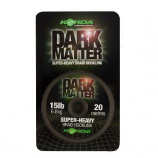 Tresse à bas de ligne Korda Dark Matter Braid (6.8kg)