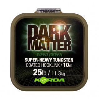 Tresse à bas de ligne Korda Dark Matter Tungsten Coated Braid 25lb