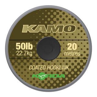 Kamo Korda coated Hooklink 50lb (22.7kg), 20m