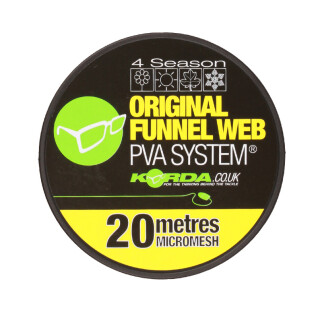 Recharge PVA Korda Funnel Web HEXMESH – 20m refill