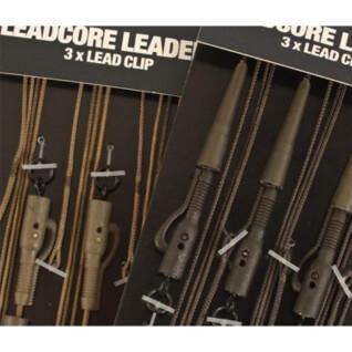 Montage Korda Leadcore Leaders - Hybrid Lead Clip QC Swivel