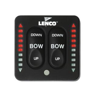 Commutateur étanche double ISK avec LED Lenco Marine Inc. 15171-001