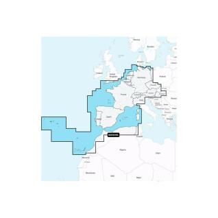 Carte de navigation + Large SD - Europe de l'Ouest - Centrale Platinum Navionics