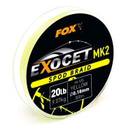 Fil tressé Fox Exocet MK2 Spod 0.18mm/20lb x300m