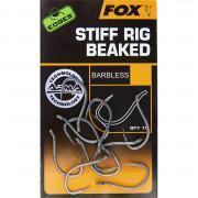 Hameçon Fox Stiff Rig Beaked Edges taille 6B Barbless