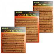 Cylindres de bois ESP Cork Stick 8mm