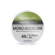 Maillon Korum smokeshield mono hooklink 0,33mm 1x5
