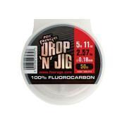 Fluorocarbone Fox Rage drop & jig 5.15kg / 11.35lb x 50m