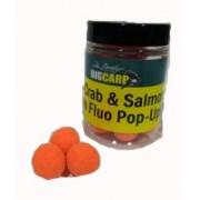 Bouillettes Big Carp Top Bait Orange Krill Crab Salmon 15mm